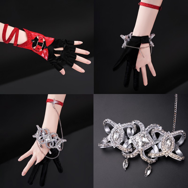 Love and Deepspace Cosplay Costume Women Red Dress Suit