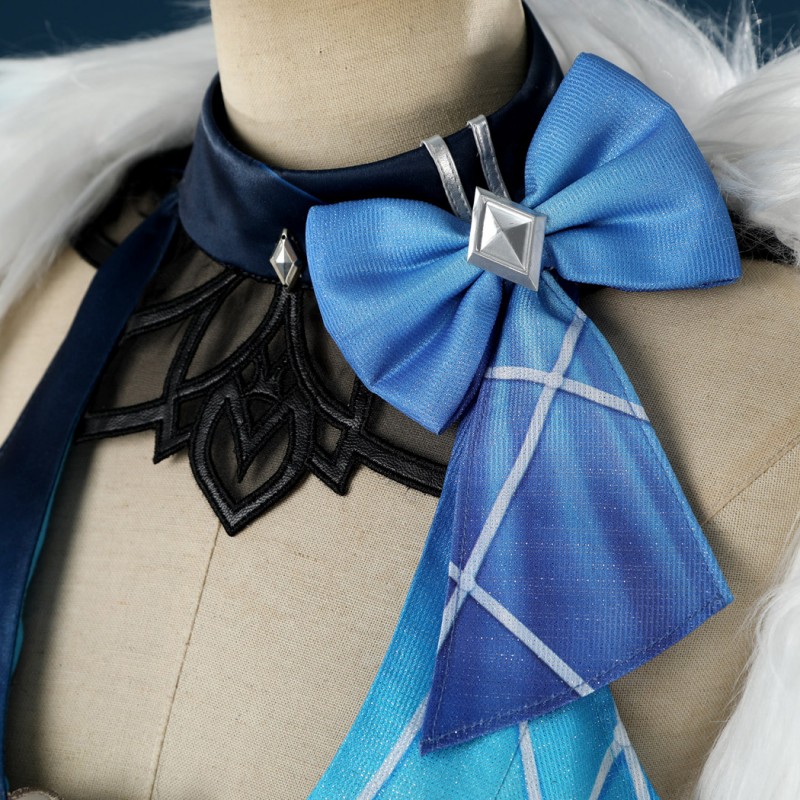 Genshin Impact Suit Tranquil Banquet Yelan Cosplay Costume