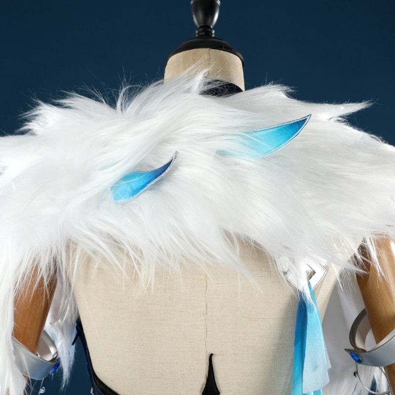 Genshin Impact Suit Tranquil Banquet Yelan Cosplay Costume