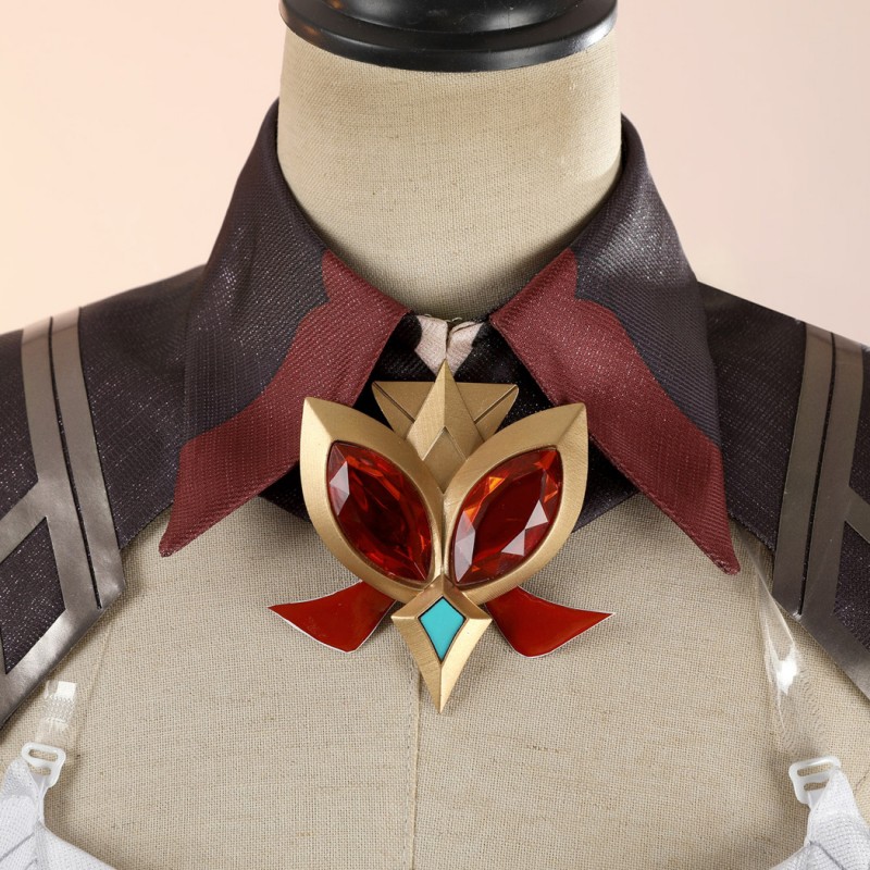 Genshin Impact Alice Cosplay Costume Game Women Halloween Suit