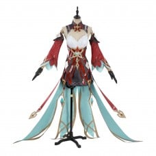 Genshin Impact Alice Cosplay Costume Game Women Halloween Suit