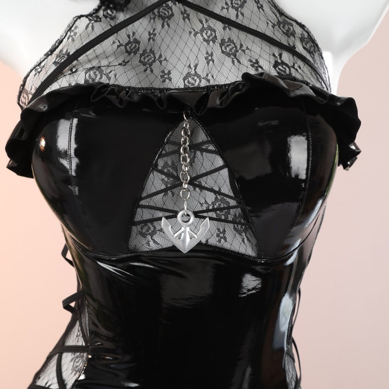 Azur Lane Formidable Cosplay Costume Game Suit Black Swimsuit