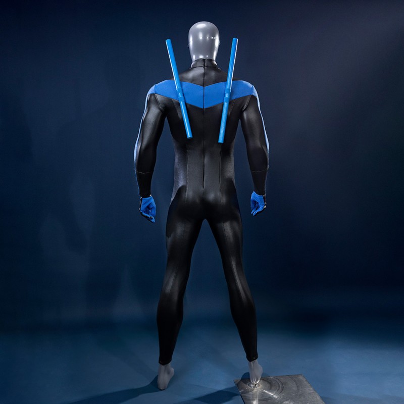 Dick Grayson Costume NW Robin Halloween Cosplay Suit