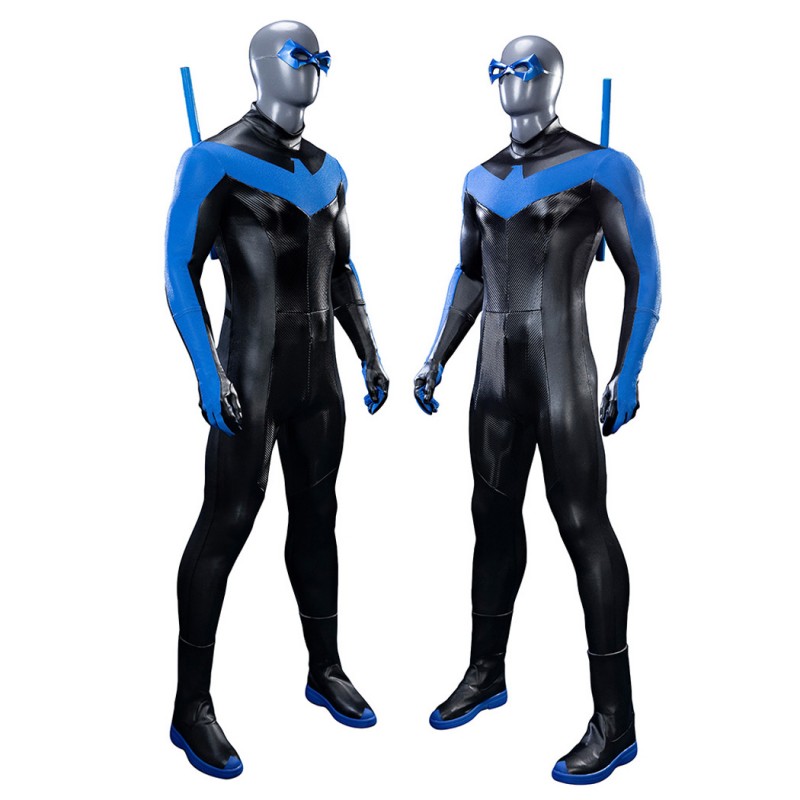 Dick Grayson Costume NW Robin Halloween Cosplay Suit