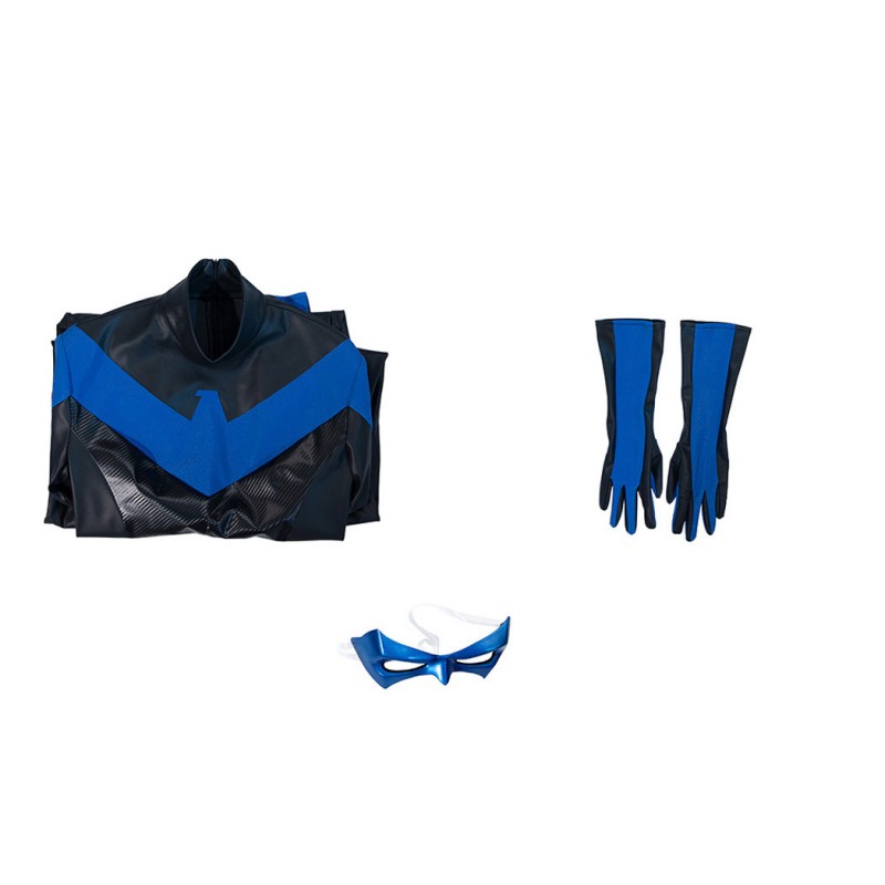 Dick Grayson Costume NW Robin Halloween Cosplay Suit
