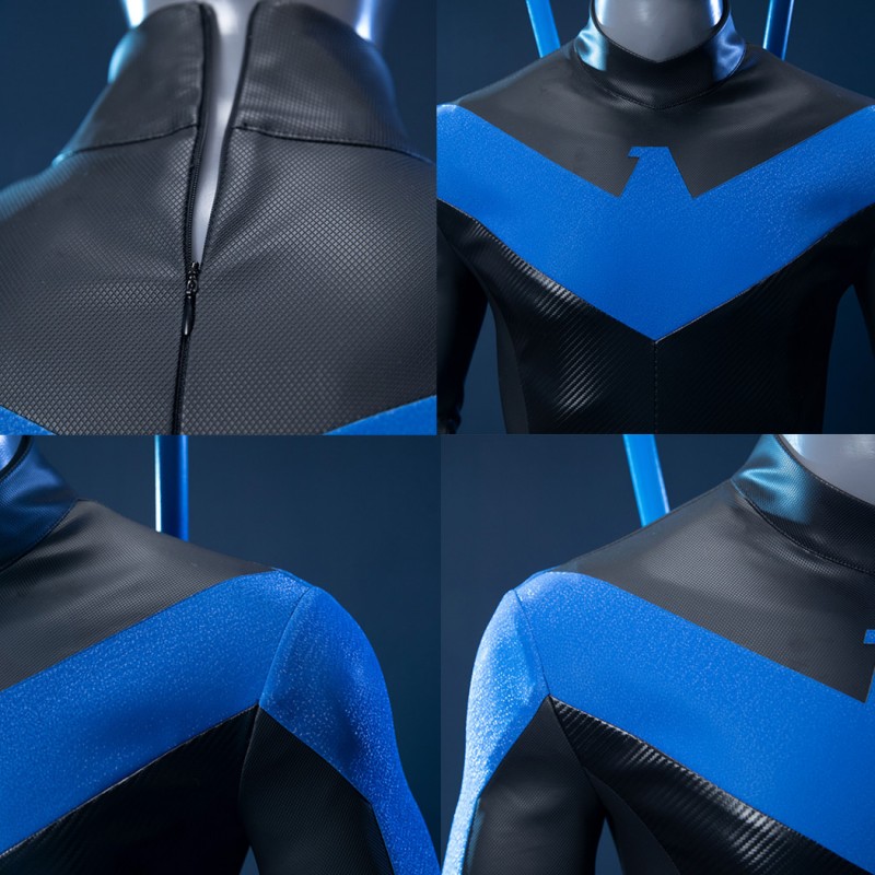 Dick Grayson Costume NW Robin Halloween Cosplay Suit