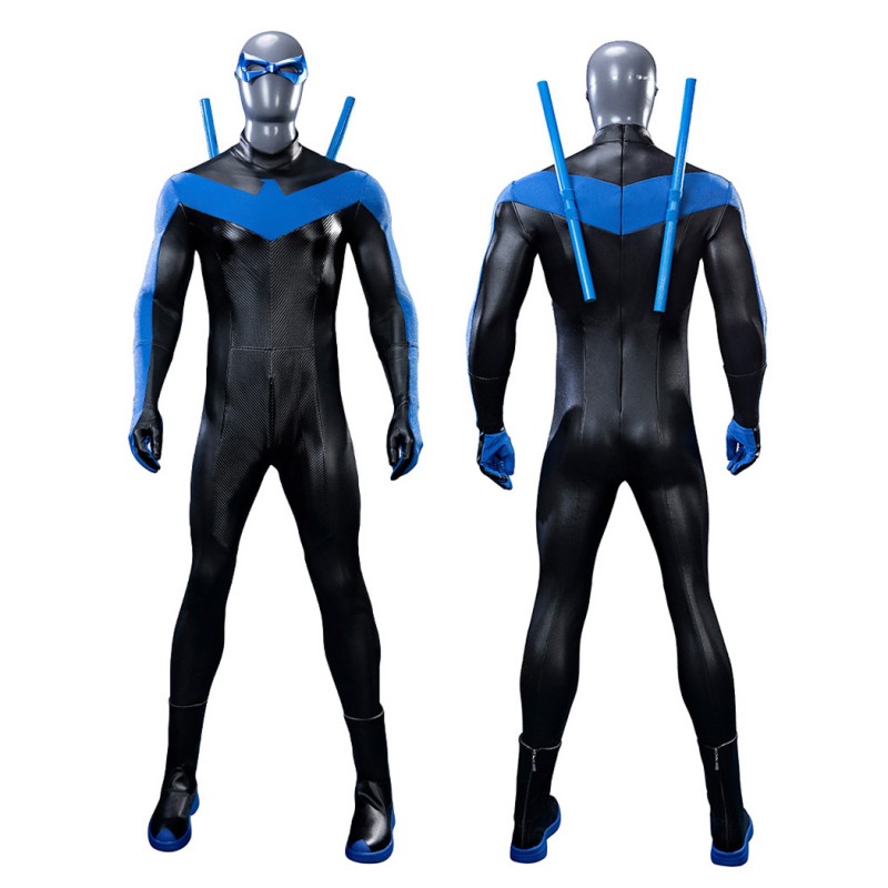 Dick Grayson Costume NW Robin Halloween Cosplay Suit