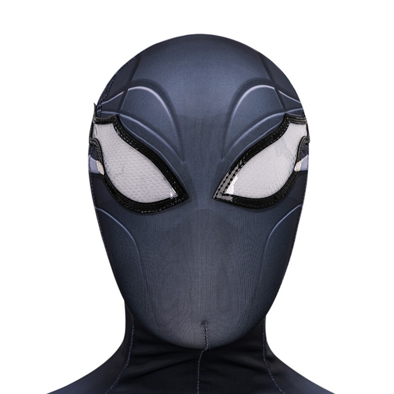 Spider-Man Black Jumpsuit Marvel Rivals Cosplay Costume Printed Suit