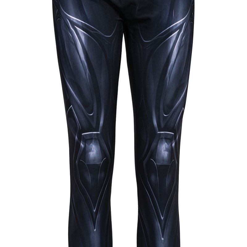 Spider-Man Black Jumpsuit Marvel Rivals Cosplay Costume Printed Suit