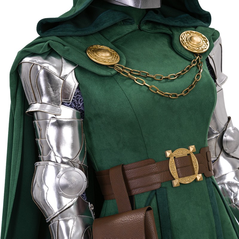 Doctor Doom Halloween Costume Victor von Doom Cosplay Suit Women Version