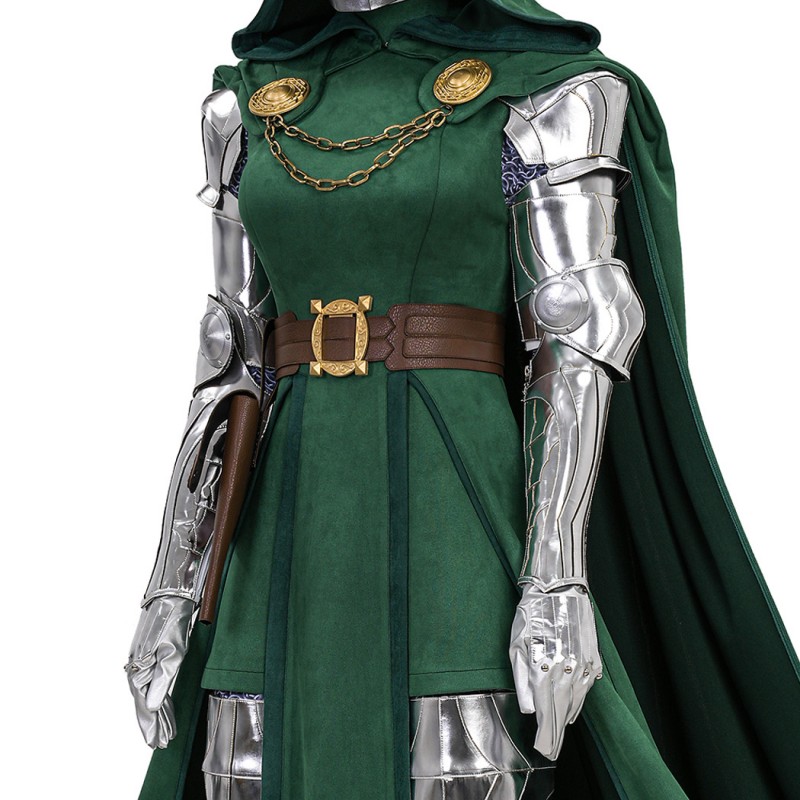 Doctor Doom Halloween Costume Victor von Doom Cosplay Suit Women Version