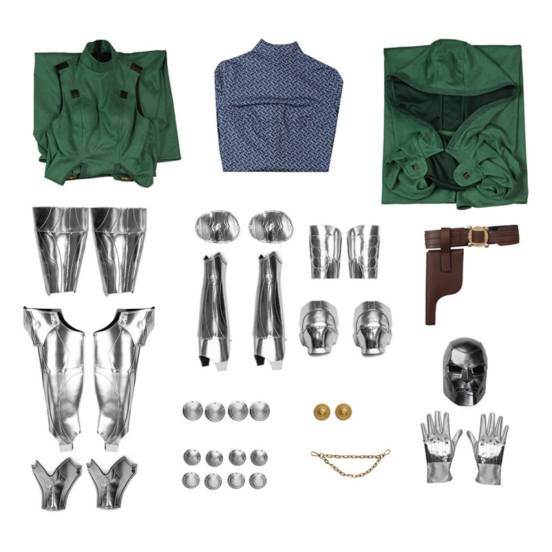 Doctor Doom Halloween Costume Victor von Doom Cosplay Suit Women Version