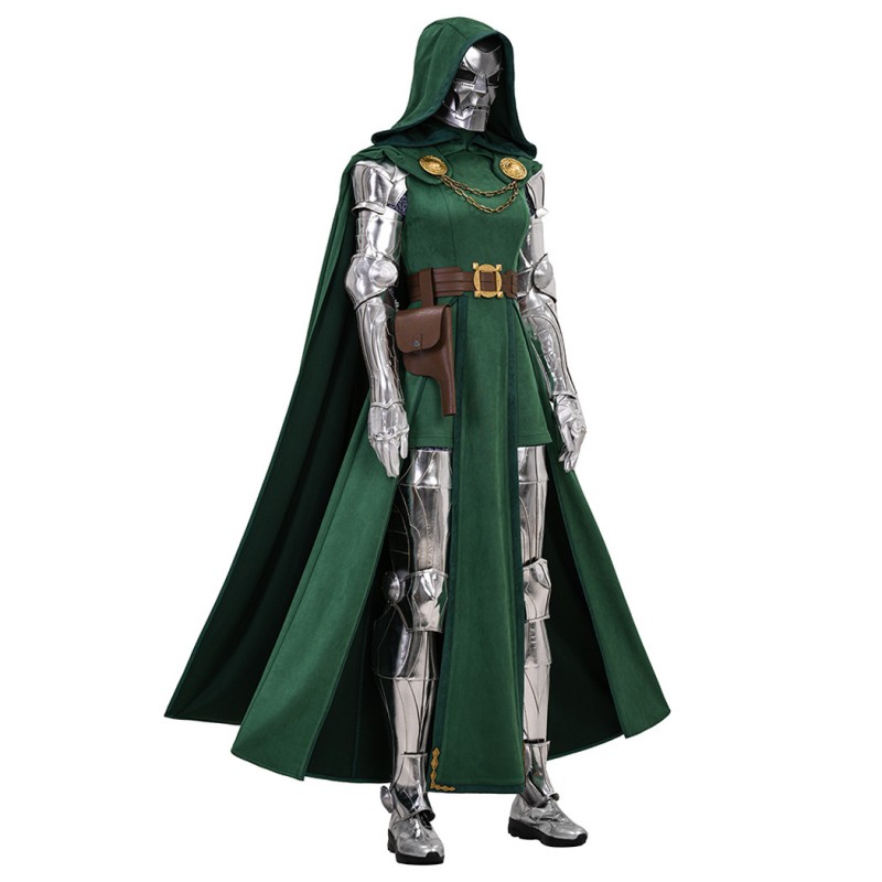 Doctor Doom Halloween Costume Victor von Doom Cosplay Suit Women Version