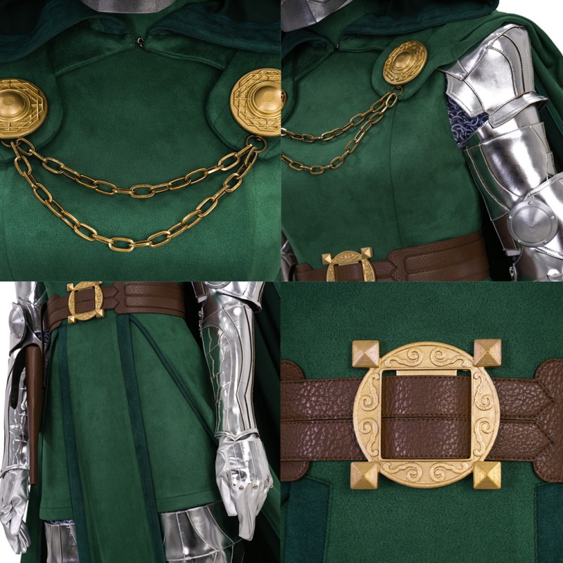 Doctor Doom Halloween Costume Victor von Doom Cosplay Suit Women Version