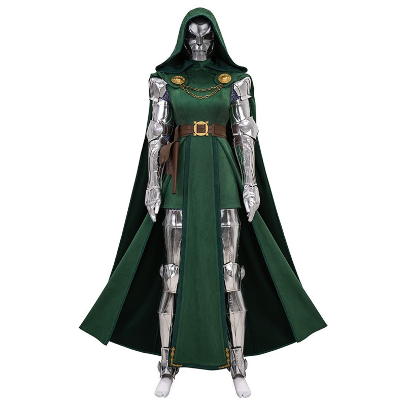 Doctor Doom Halloween Costume Victor von Doom Cosplay Suit Women Version