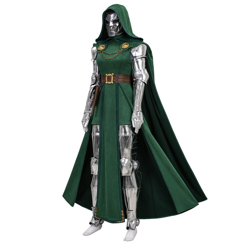 Doctor Doom Halloween Costume Victor von Doom Cosplay Suit Women Version