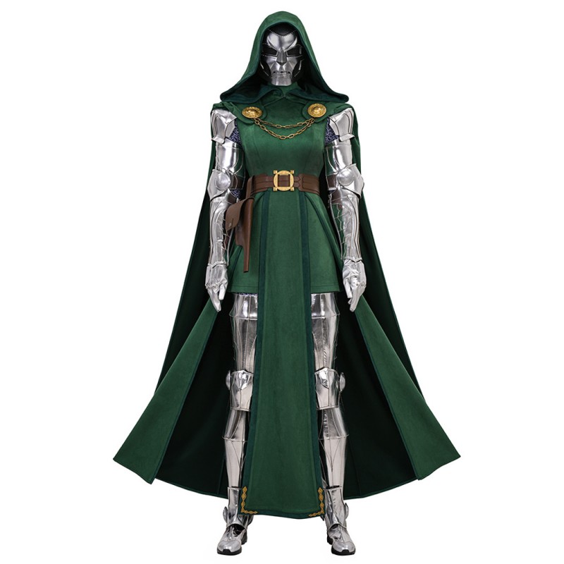 Doctor Doom Halloween Costume Victor von Doom Cosplay Suit Women Version