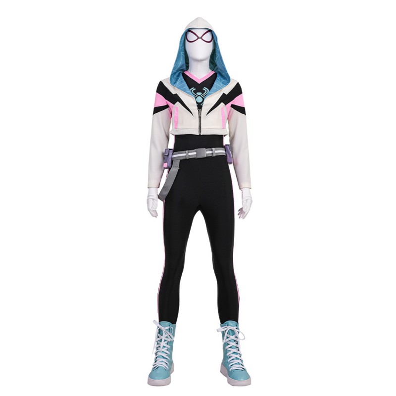 Gwen Stacy Halloween Costume Your Friendly Neighborhood Spider-Man Season 2 Cosplay Suit
