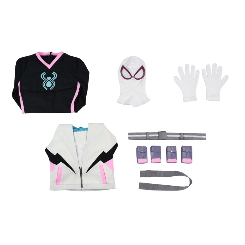 Gwen Stacy Halloween Costume Your Friendly Neighborhood Spider-Man Season 2 Cosplay Suit