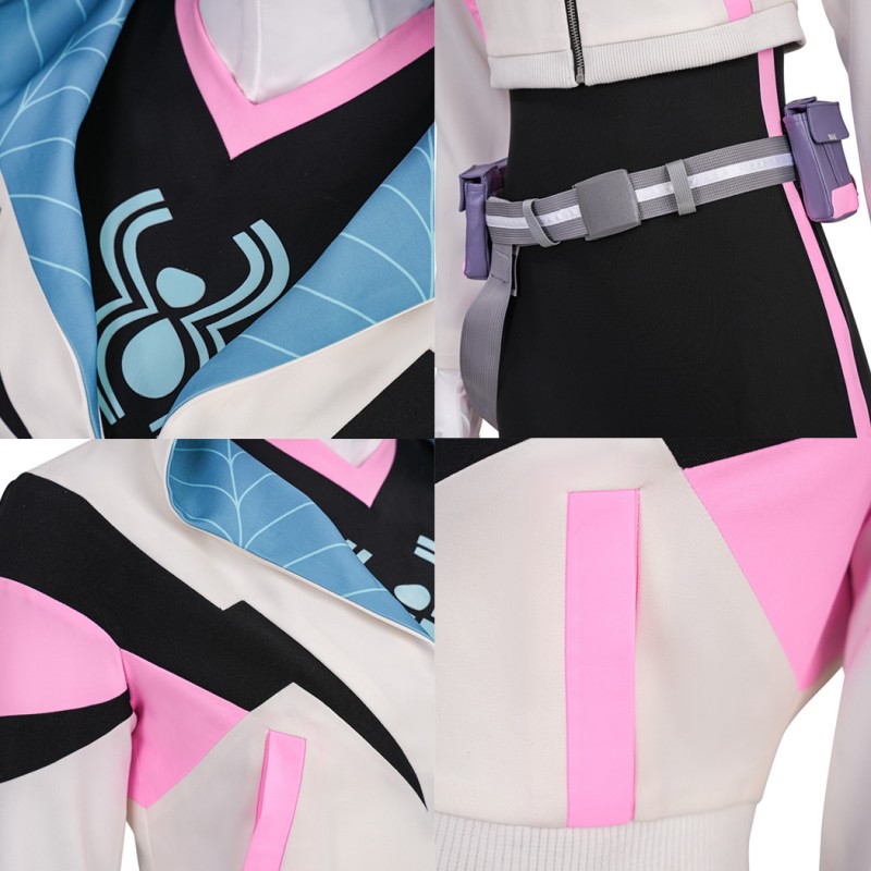 Gwen Stacy Halloween Costume Your Friendly Neighborhood Spider-Man Season 2 Cosplay Suit