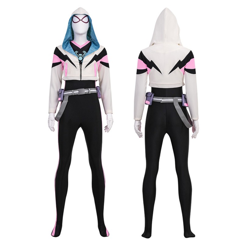 Gwen Stacy Halloween Costume Your Friendly Neighborhood Spider-Man Season 2 Cosplay Suit