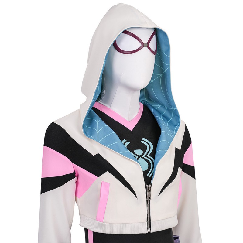 Gwen Stacy Halloween Costume Your Friendly Neighborhood Spider-Man Season 2 Cosplay Suit
