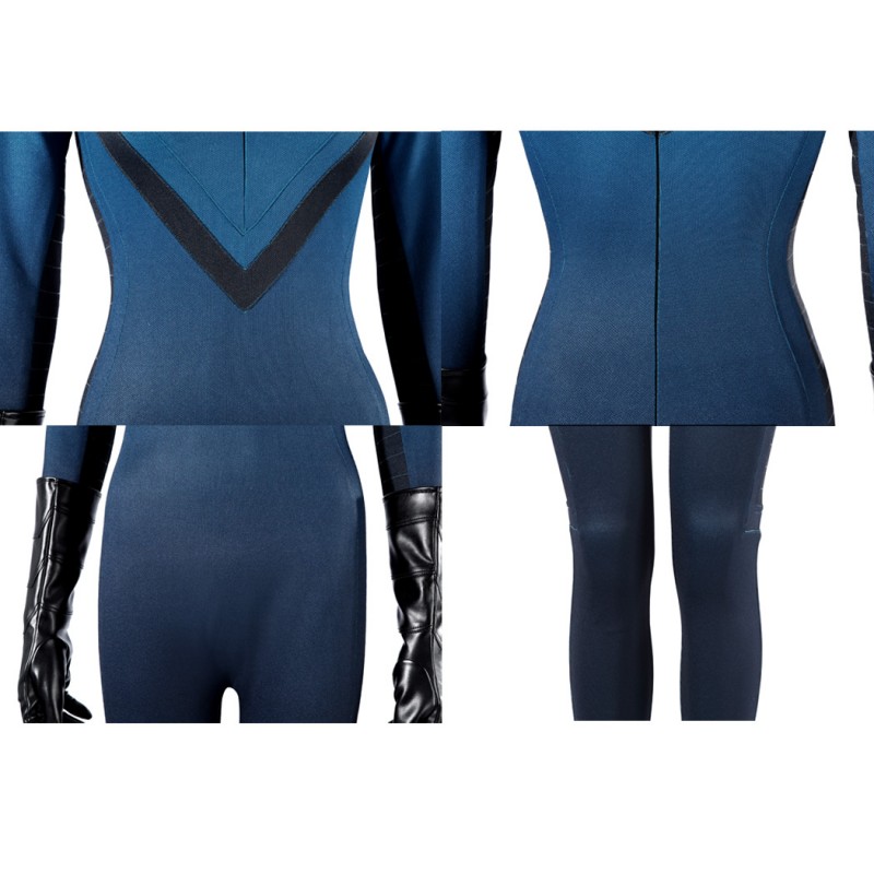 Invisible Woman Sue Storm Costume Fantastic Four 2005 Cosplay Suit