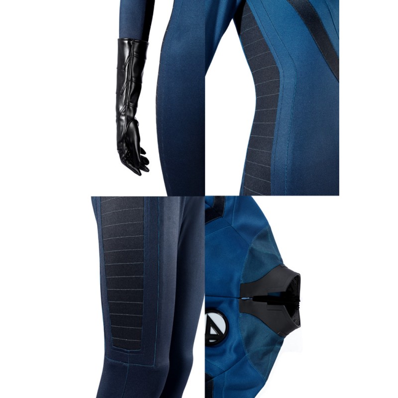Invisible Woman Sue Storm Costume Fantastic Four 2005 Cosplay Suit