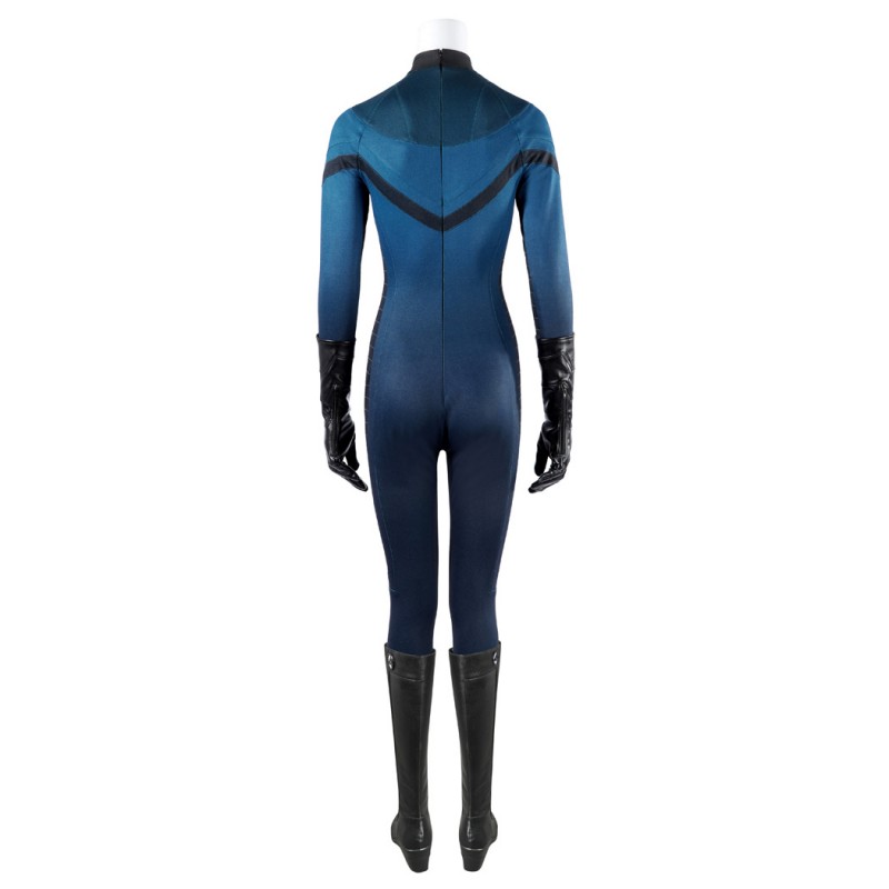 Invisible Woman Sue Storm Costume Fantastic Four 2005 Cosplay Suit