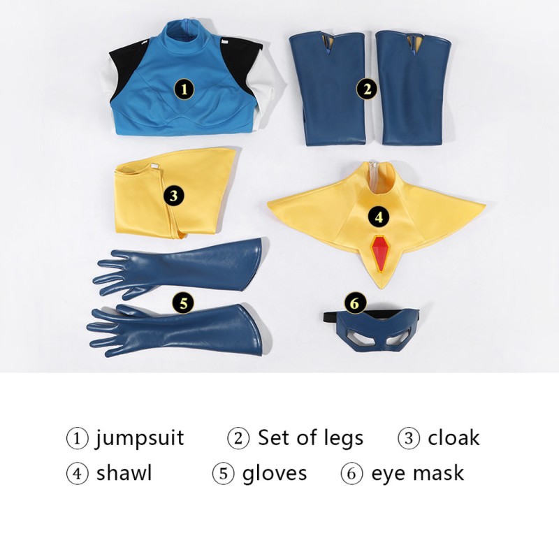 Blonde Blazer Costume Dispatch Cosplay Suit