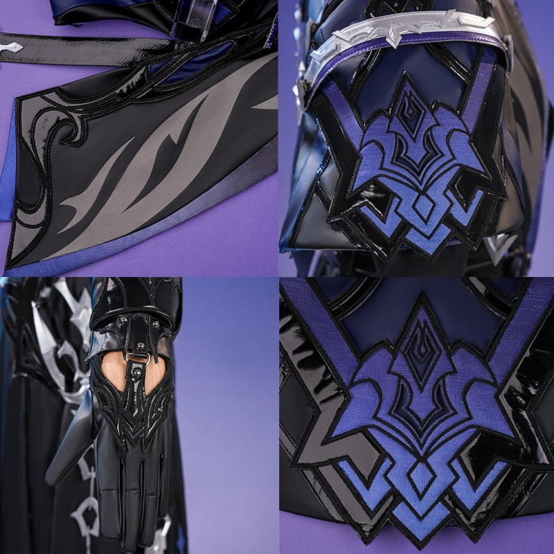 Kyryll Chudomirovich Flins Costume Game Genshin Impact Male Cosplay Suit