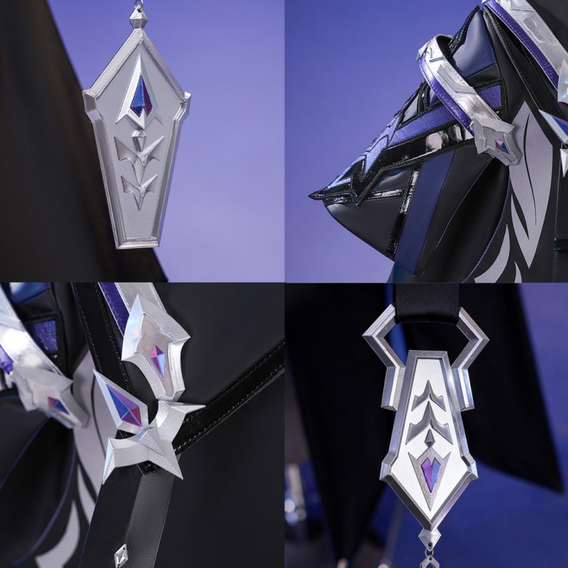 Kyryll Chudomirovich Flins Costume Game Genshin Impact Male Cosplay Suit