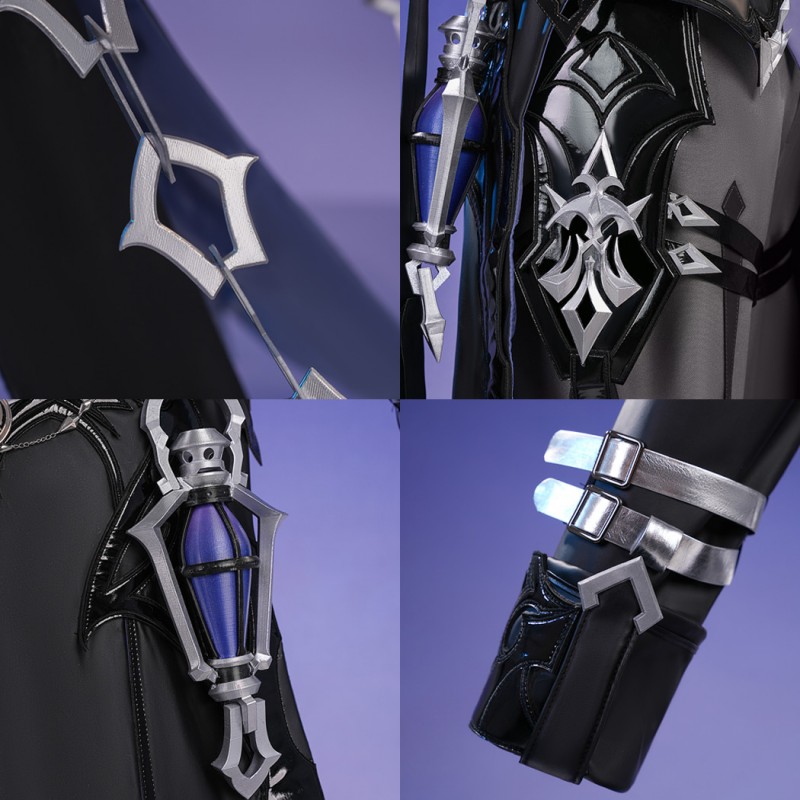 Kyryll Chudomirovich Flins Costume Game Genshin Impact Male Cosplay Suit