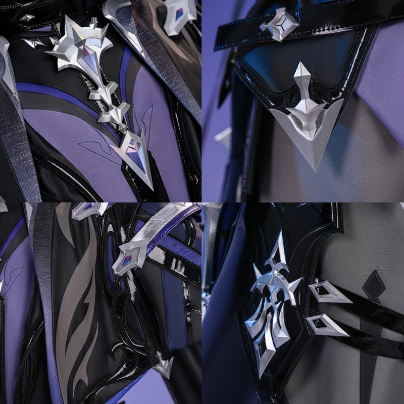 Kyryll Chudomirovich Flins Costume Game Genshin Impact Male Cosplay Suit