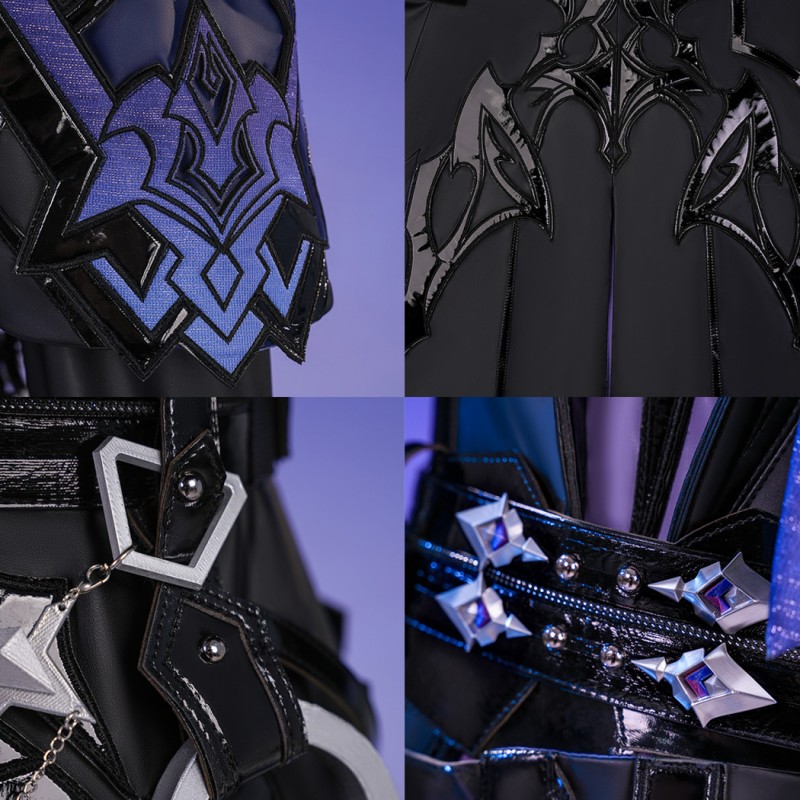 Kyryll Chudomirovich Flins Costume Game Genshin Impact Male Cosplay Suit