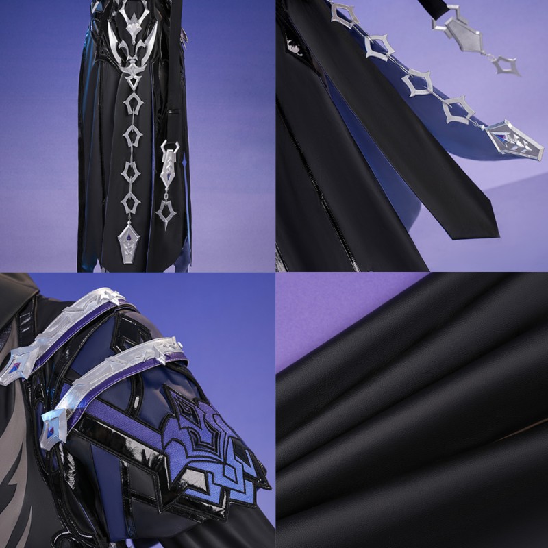 Kyryll Chudomirovich Flins Costume Game Genshin Impact Male Cosplay Suit