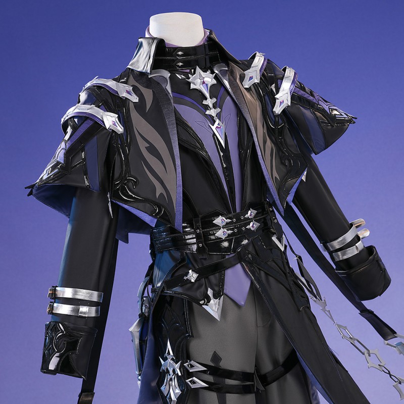 Kyryll Chudomirovich Flins Costume Game Genshin Impact Male Cosplay Suit