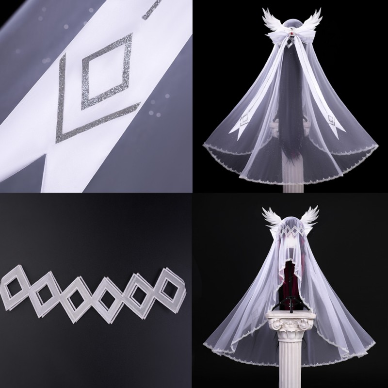 Genshin Impact Columbina Costume Women Cosplay Suit