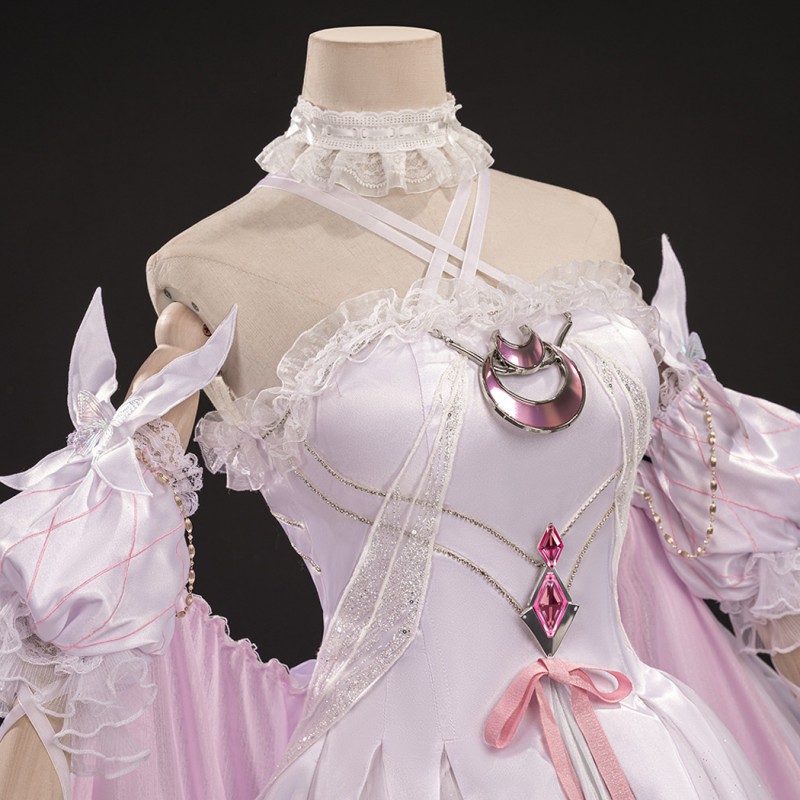 Genshin Impact Columbina Costume Women Cosplay Suit