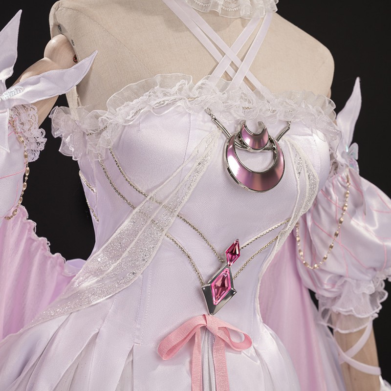 Genshin Impact Columbina Costume Women Cosplay Suit