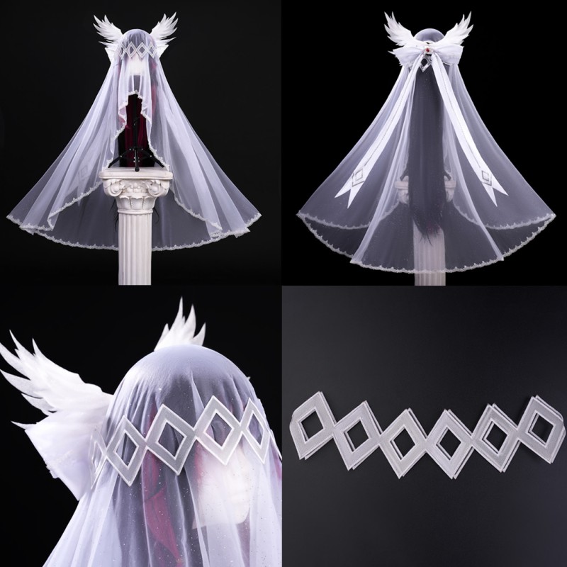 Genshin Impact Columbina Costume Women Cosplay Suit