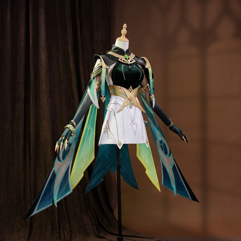 Genshin Impact Nefer Costume Game Women Halloween Cosplay Suit
