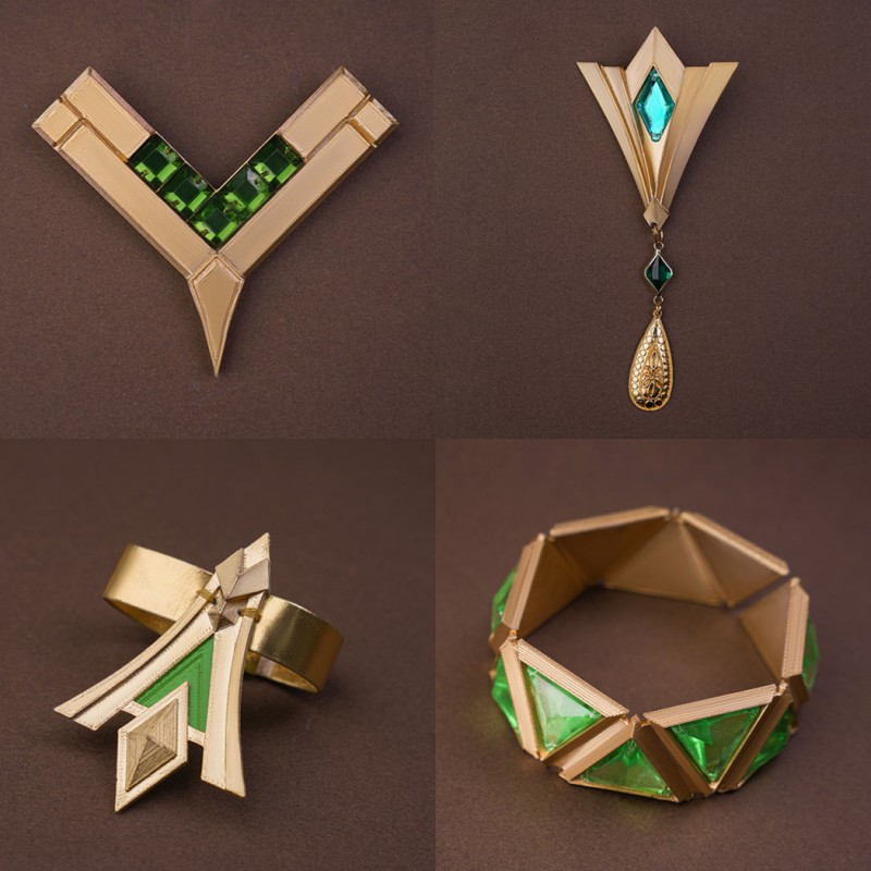 Genshin Impact Nefer Costume Game Women Halloween Cosplay Suit