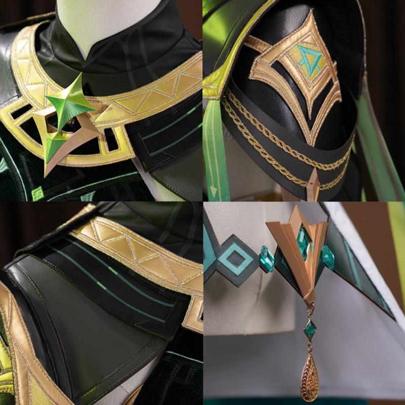 Genshin Impact Nefer Costume Game Women Halloween Cosplay Suit