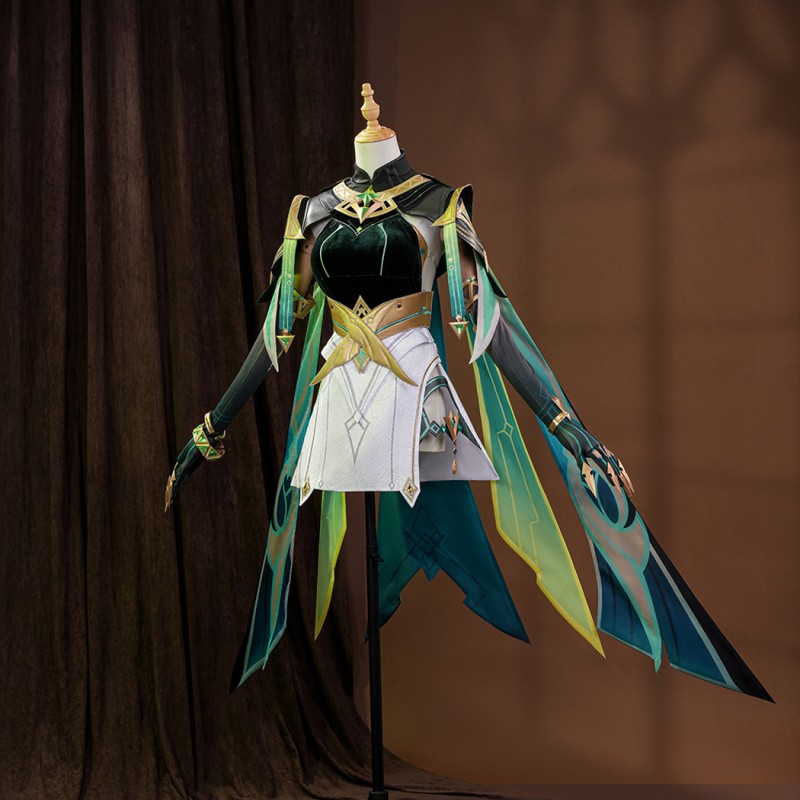 Genshin Impact Nefer Costume Game Women Halloween Cosplay Suit