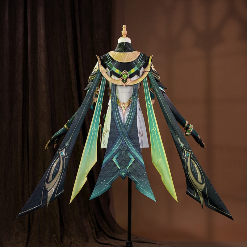 Genshin Impact Nefer Costume Game Women Halloween Cosplay Suit