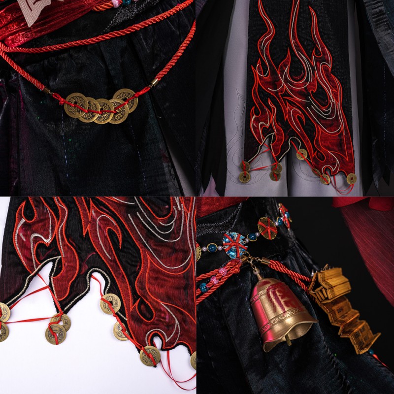 Naraka Bladepoint Wuchen Cosplay Costume Game Suit