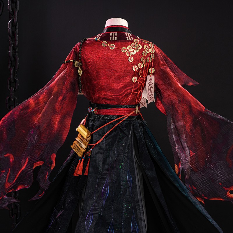 Naraka Bladepoint Wuchen Cosplay Costume Game Suit