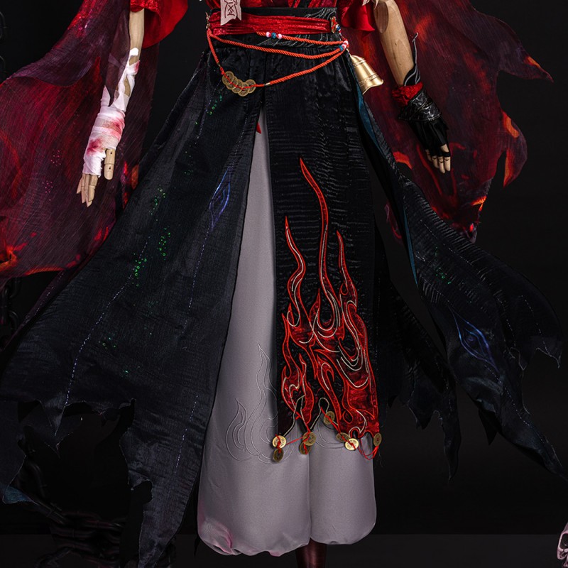 Naraka Bladepoint Wuchen Cosplay Costume Game Suit