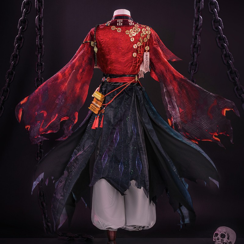 Naraka Bladepoint Wuchen Cosplay Costume Game Suit